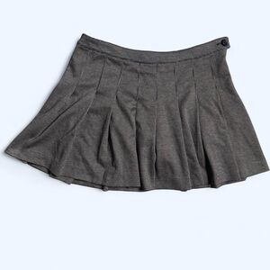 Forever 21 houndstooth pleated mini skirt